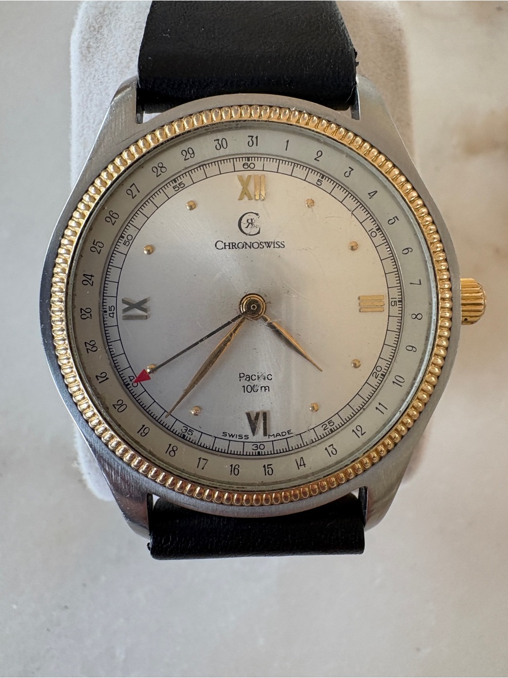 Chronoswiss Pacific Two-Tone Dress Watch – Gold & Silver